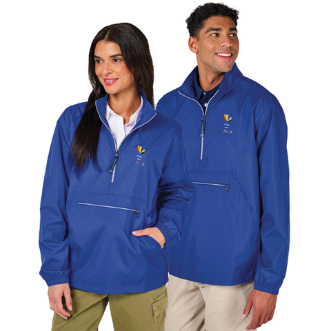 PRIDE Riverbank Pack-n-Go Pullover-Royal