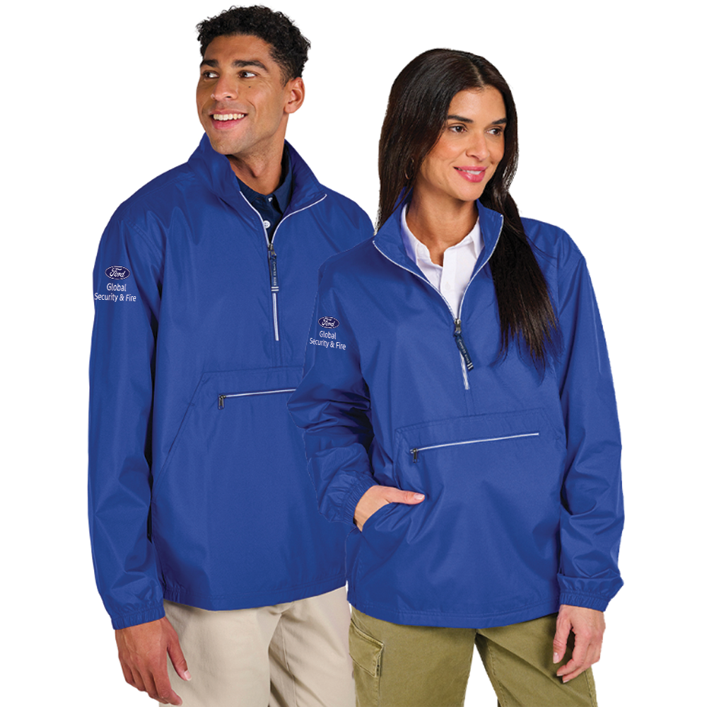 GS Riverbank Pack-n-Go Pullover-Royal- Sleeve Logo