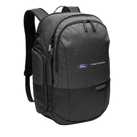 OGIO Rockwell Backpack-Gray- 12 piece order minimum