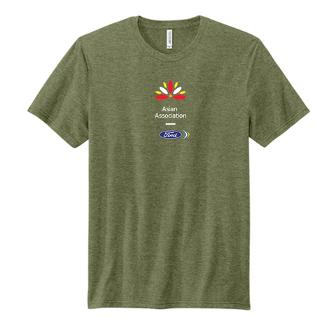 FAA Gender Neutral Volunteer Brand Tee-Military Green Heather