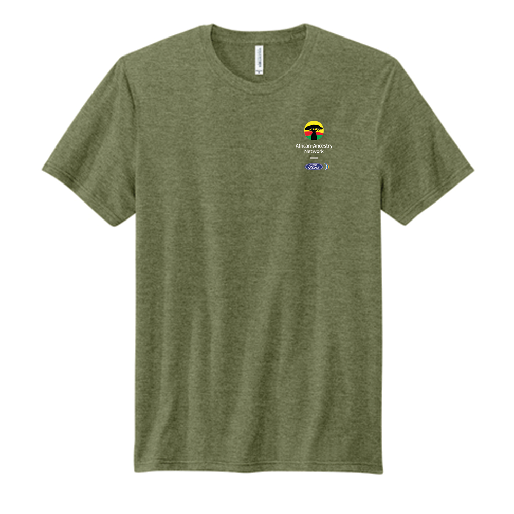 FAAN Gender Neutral Volunteer Brand Tee-Military Green Heather