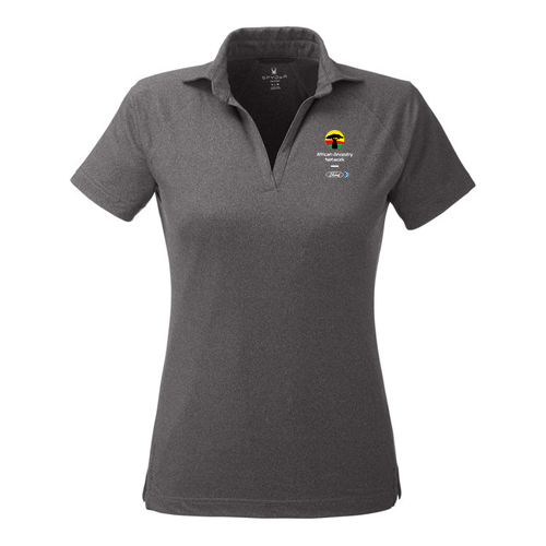 FAAN Spyder Spyre Ladies Polo- Black Frost