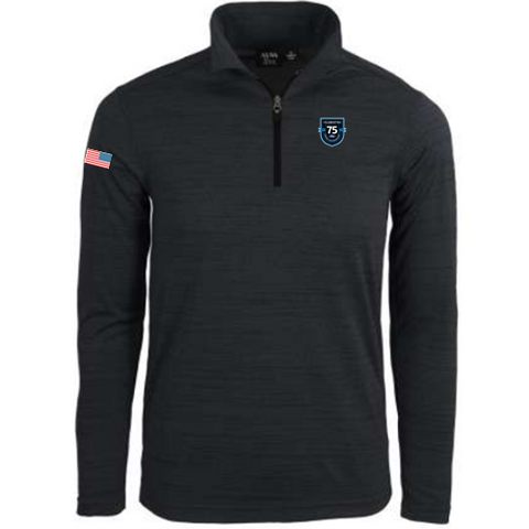Tiger Stripe Jersey 1/4 Zip- USA Made Men's